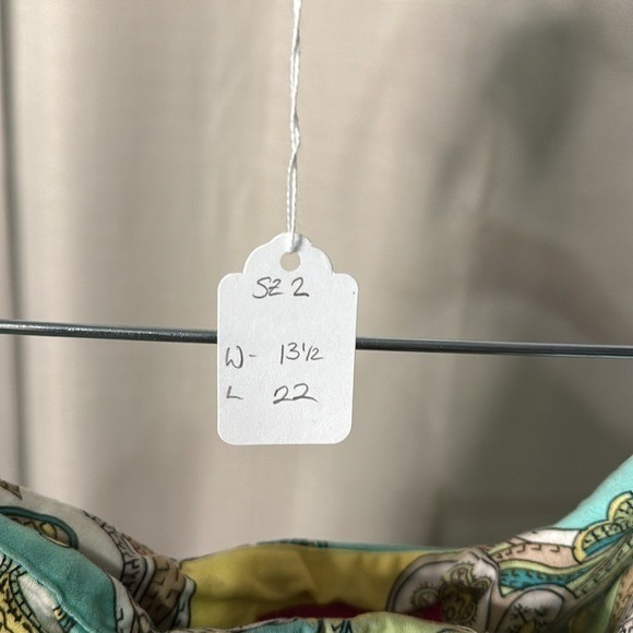 Sunny Leigh Multicolor Paisley Print Pleated Skirt Size 8 Mod Retro‎ - Picture 5 of 5